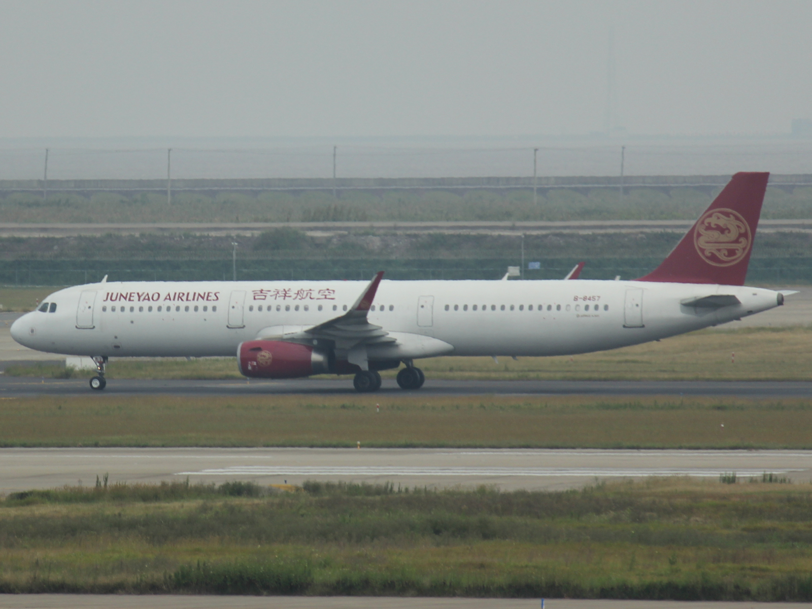 Airbus A 321 von Juneyao Airlines