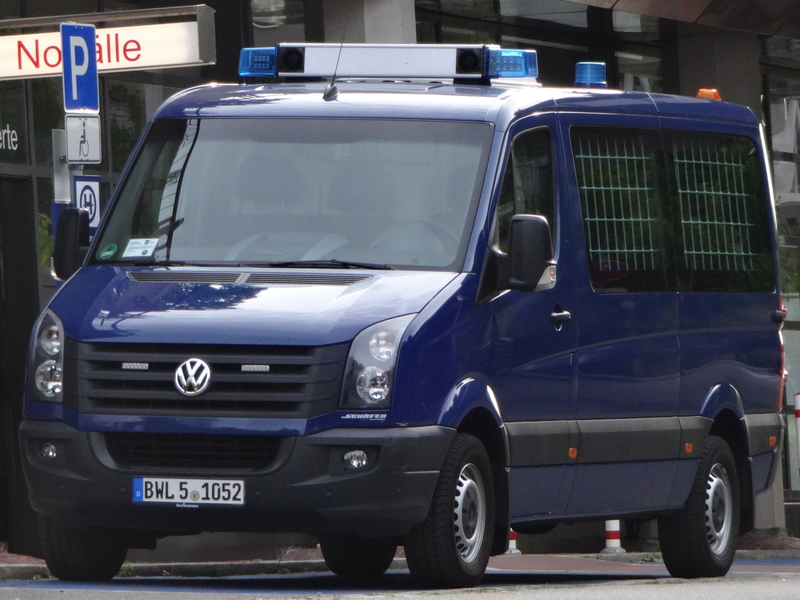 VW Crafter Justiz