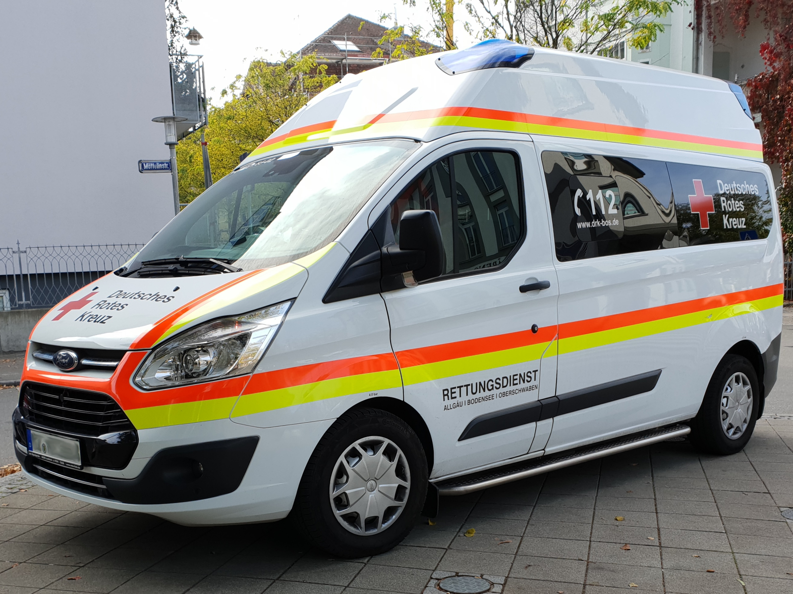 Ford Transit Custom Deutsches Rotes Kreuz