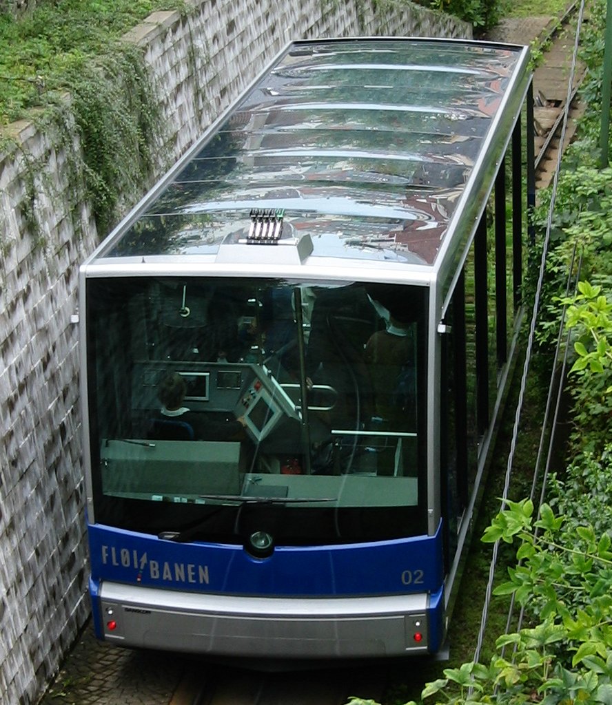 Bahn auf den Floyen