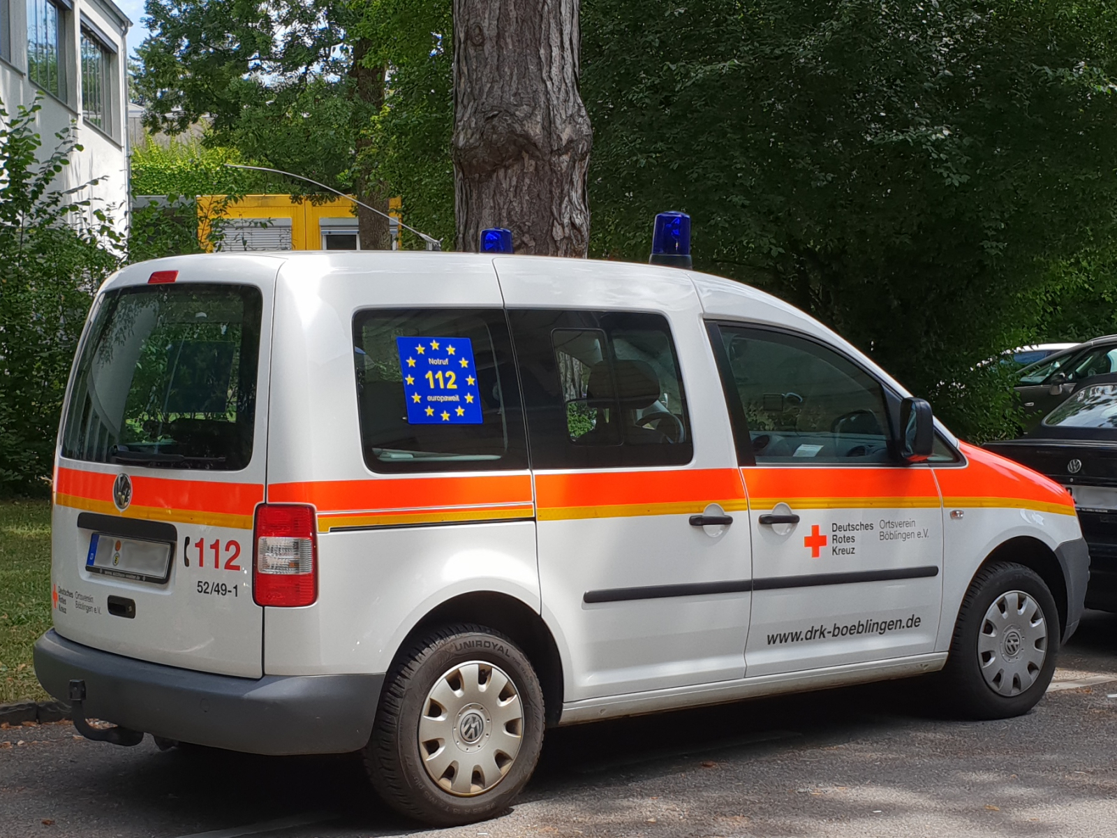 VW Caddy Deutsches Rotes Kreuz