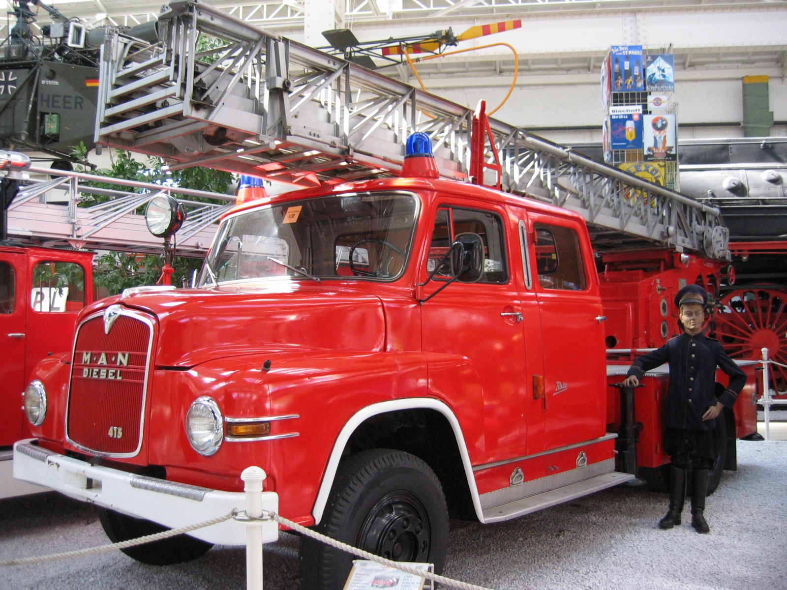 MAN 415 L Drehleiter Feuerwehr