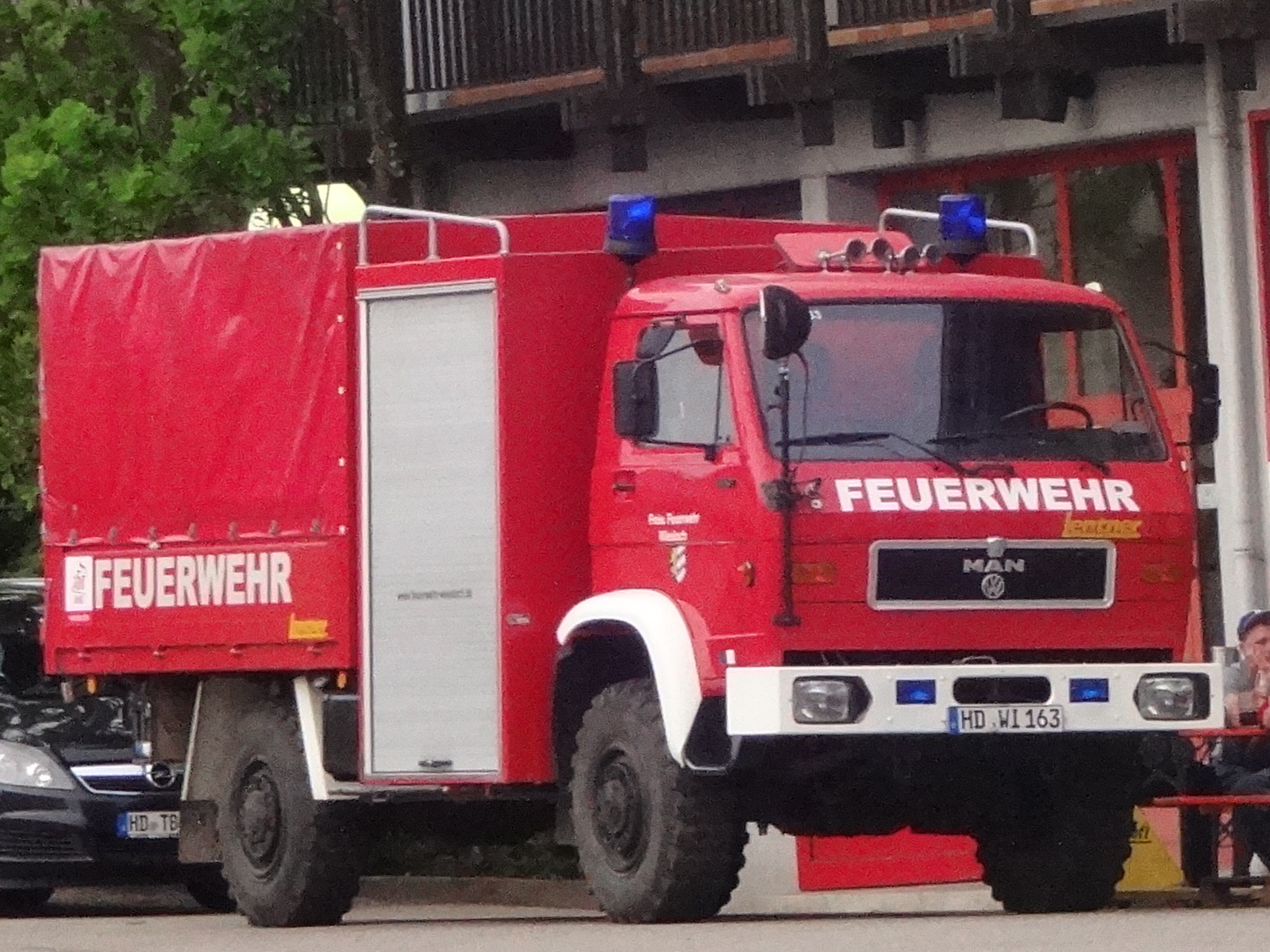 MAN VW Feuerwehr mit Aufbau von Lentner