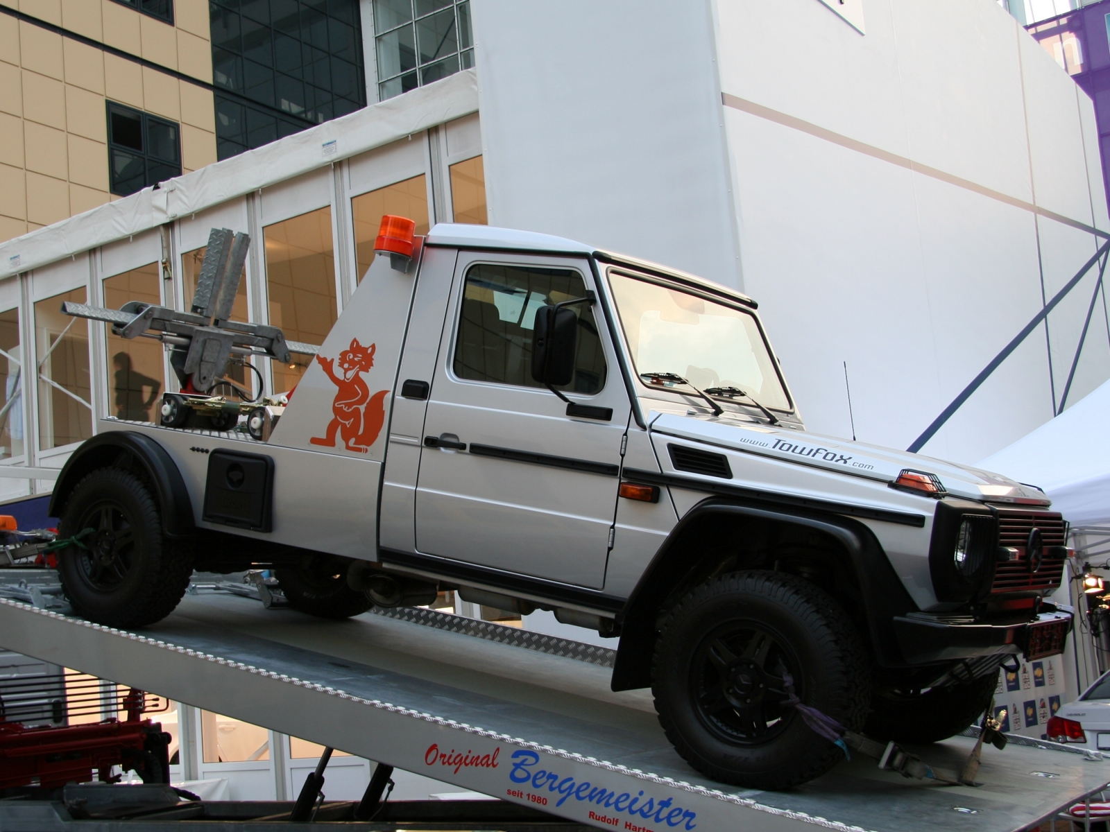 Mercedes Benz G-Modell Bergefahrzeug