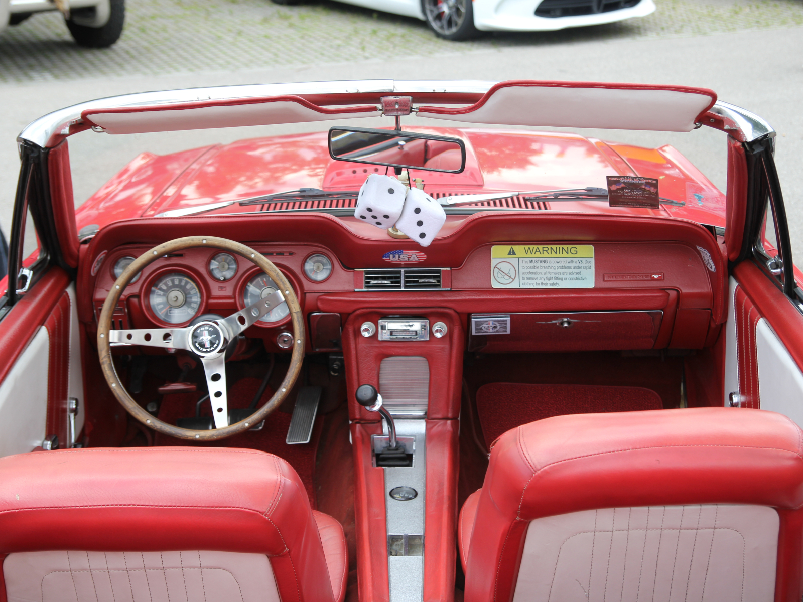 Ford Mustang Cabriolet Detail