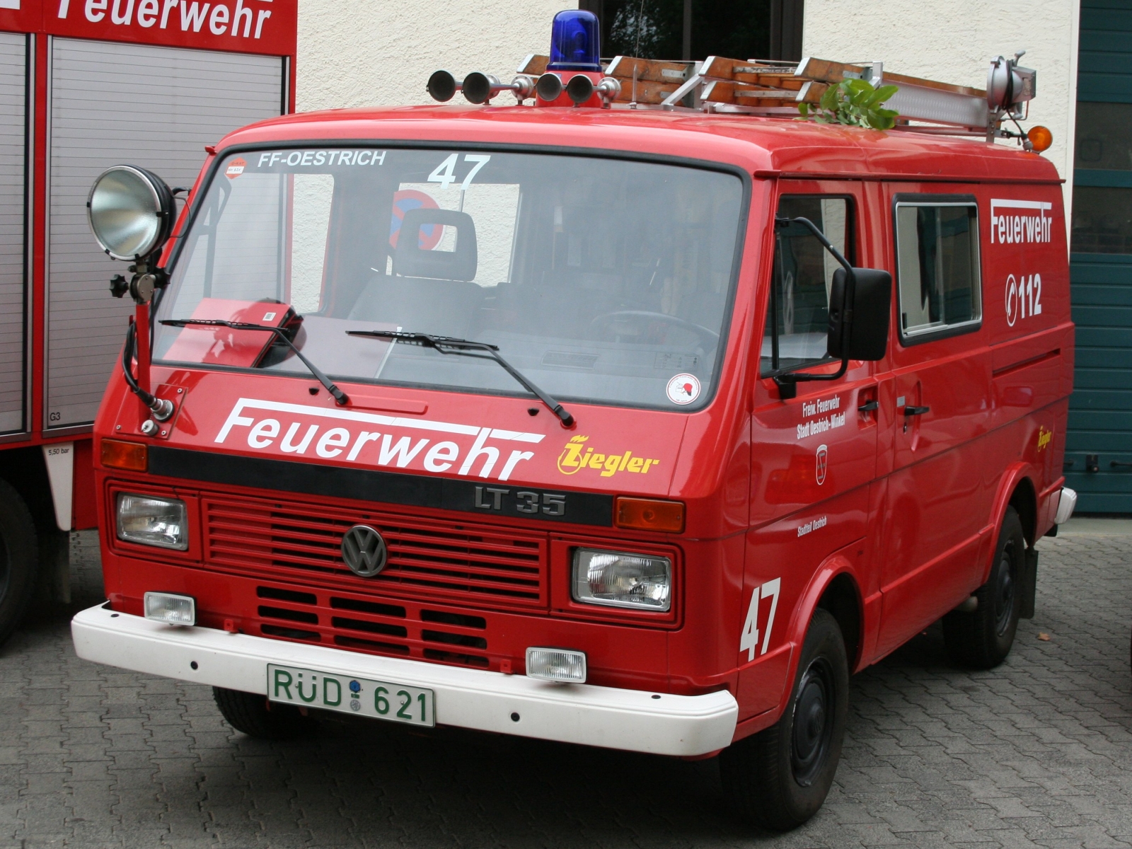 VW LT 35 Feuerwehr mit Aufbau von Ziegler