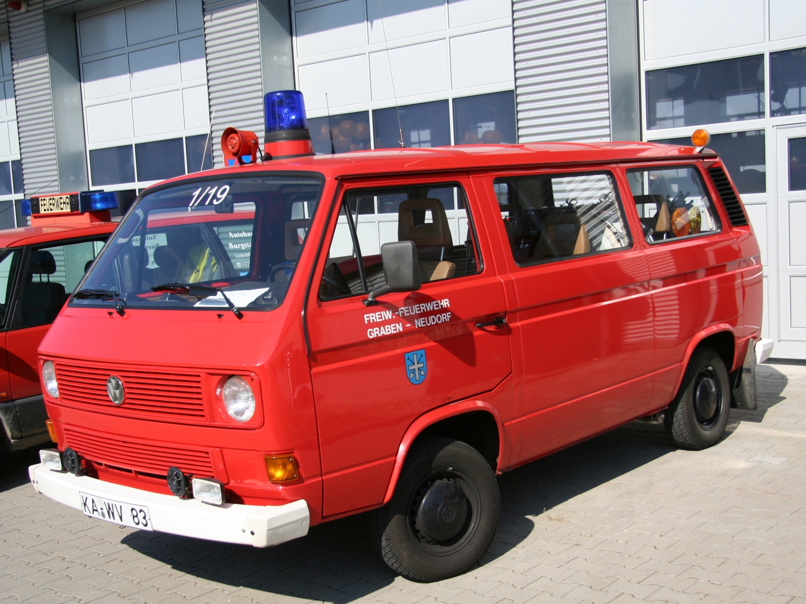 VW Typ2 T3 Feuerwehr