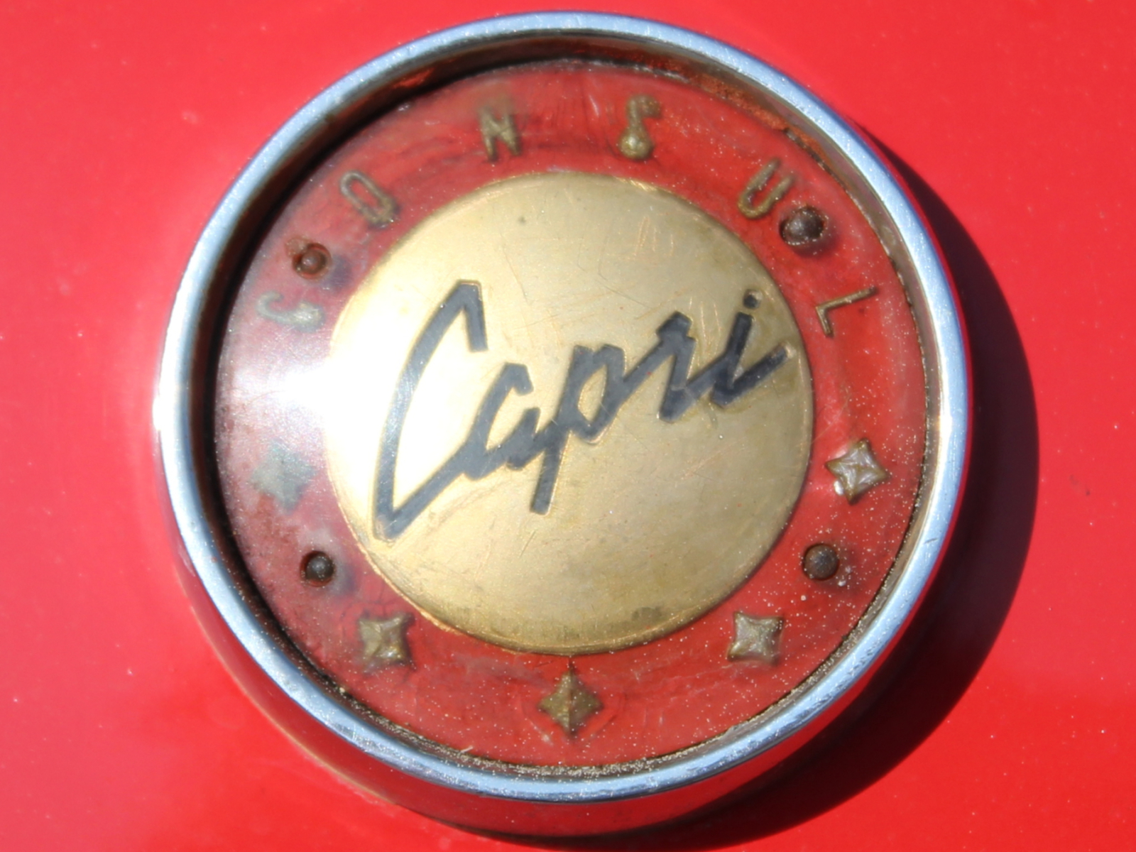 Ford Consul Capri Detail