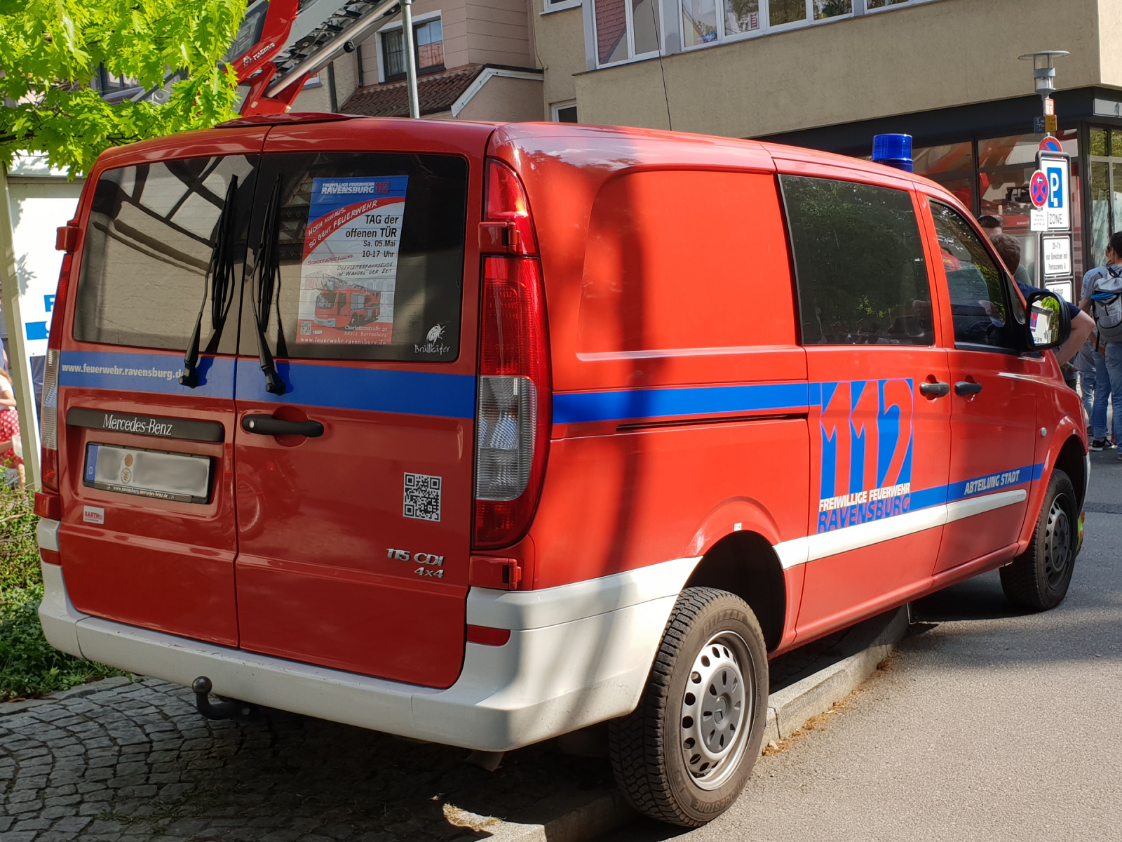 Mercedes Benz Vito 115 CDI 4x4 Feuerwehr