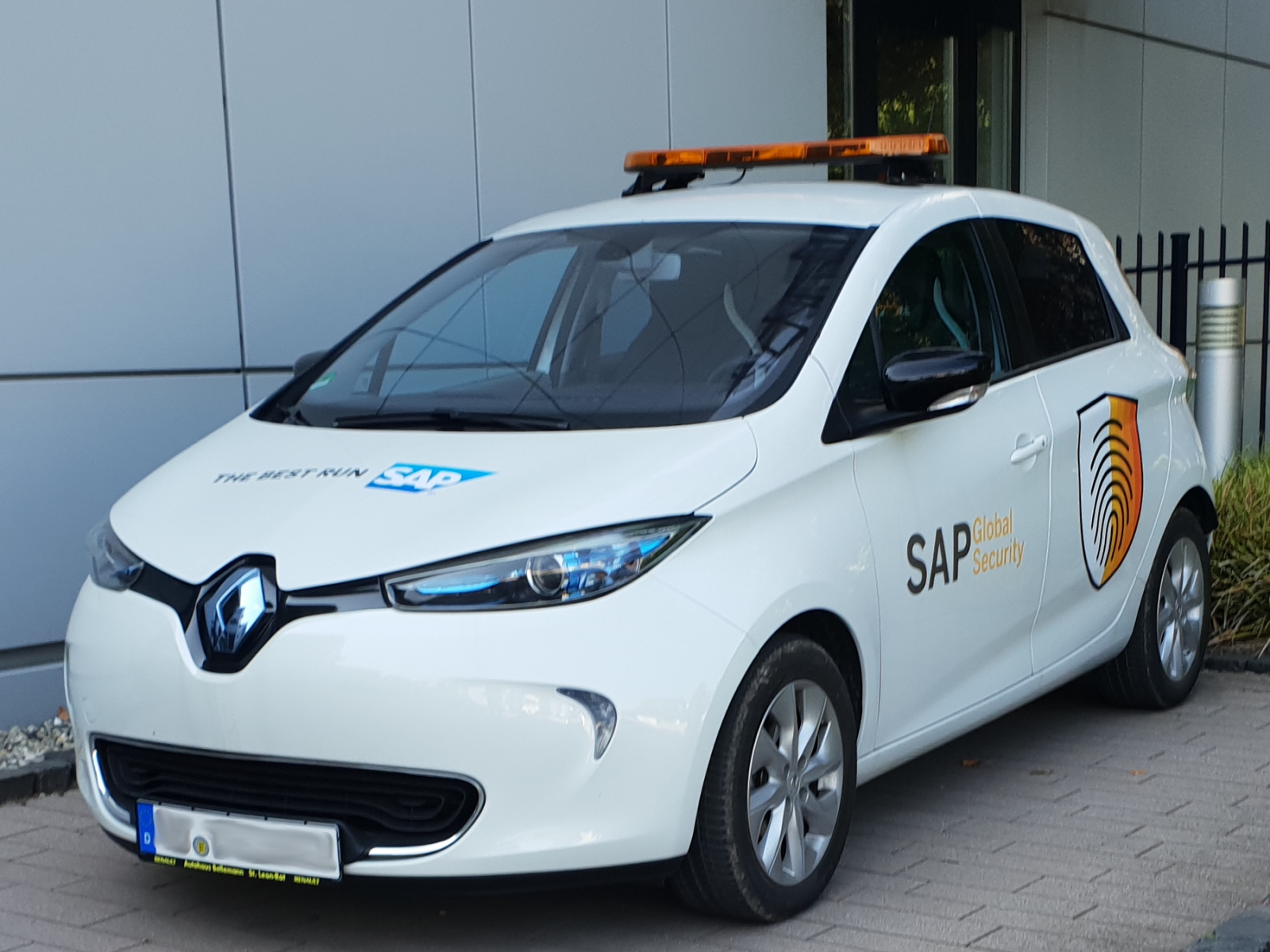 Renault Zoe SAP Global Security