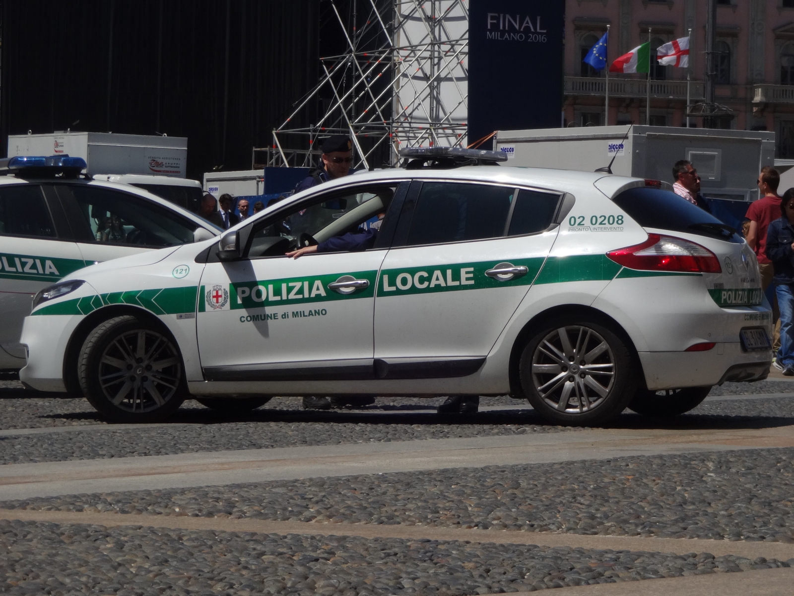 Renault Megane Polizei