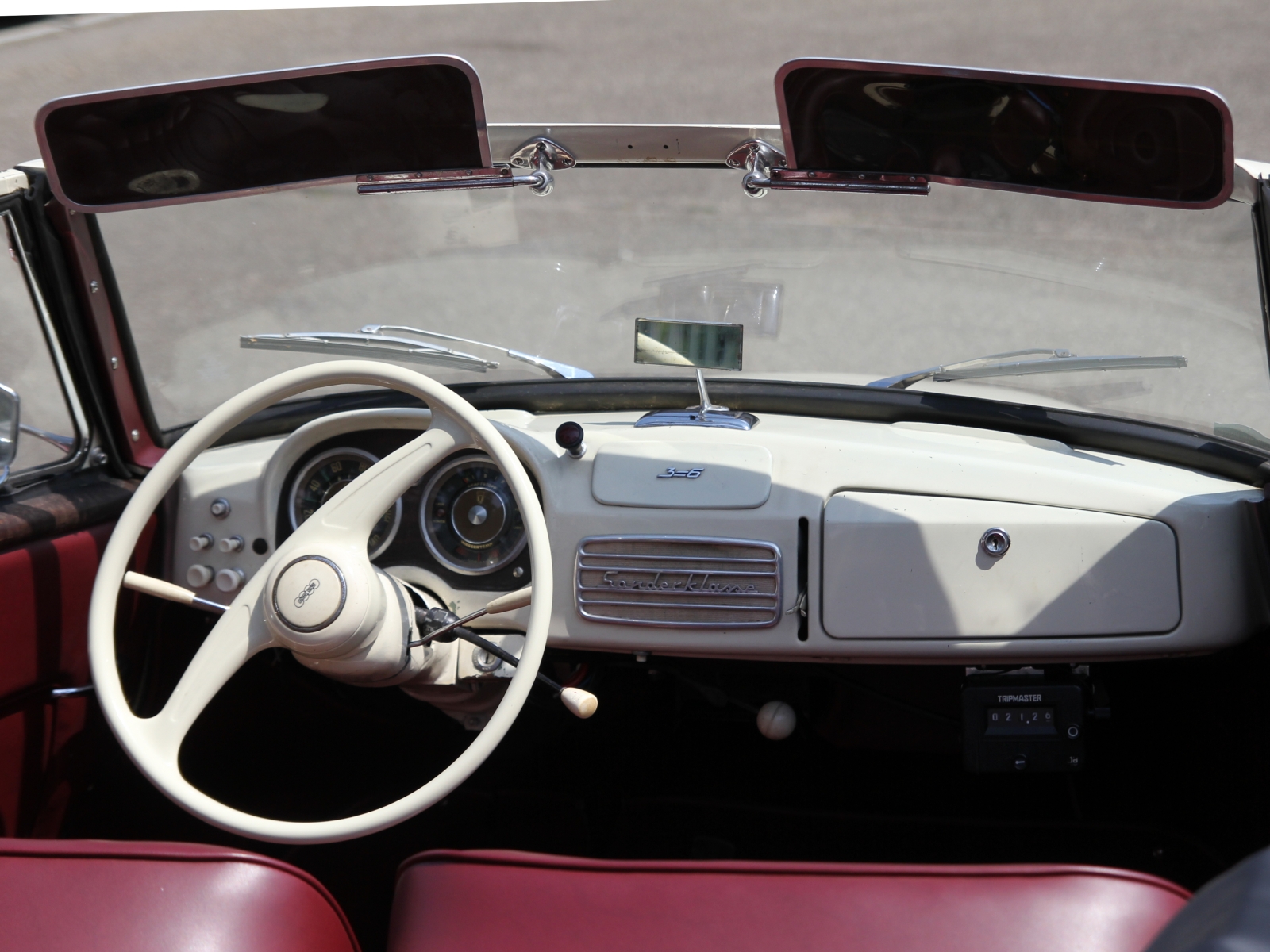 DKW 3=6 Sonderklasse Cabriolet Detail