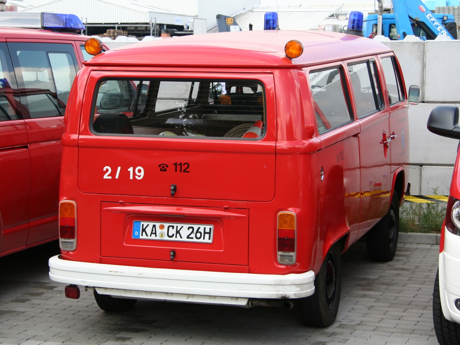 VW Typ2 T2 Feuerwehr