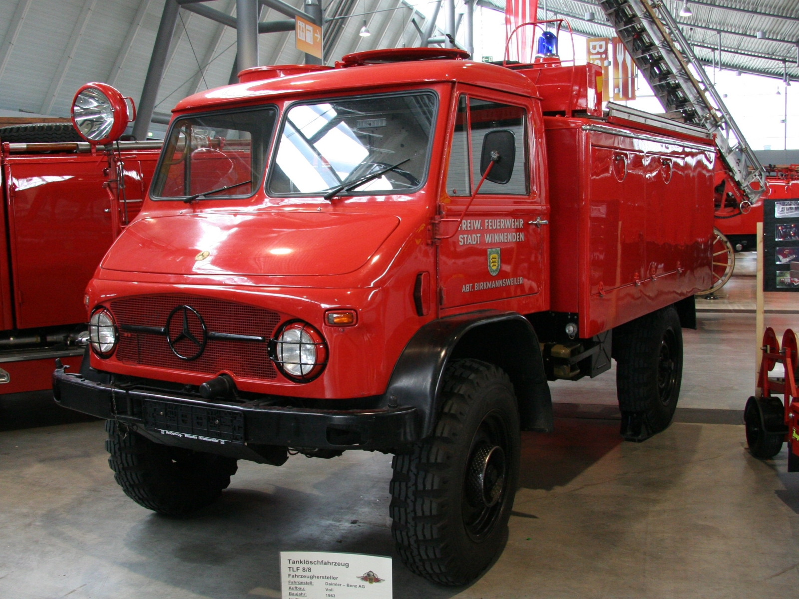 Unimog Feuerwehr TLF 8/8