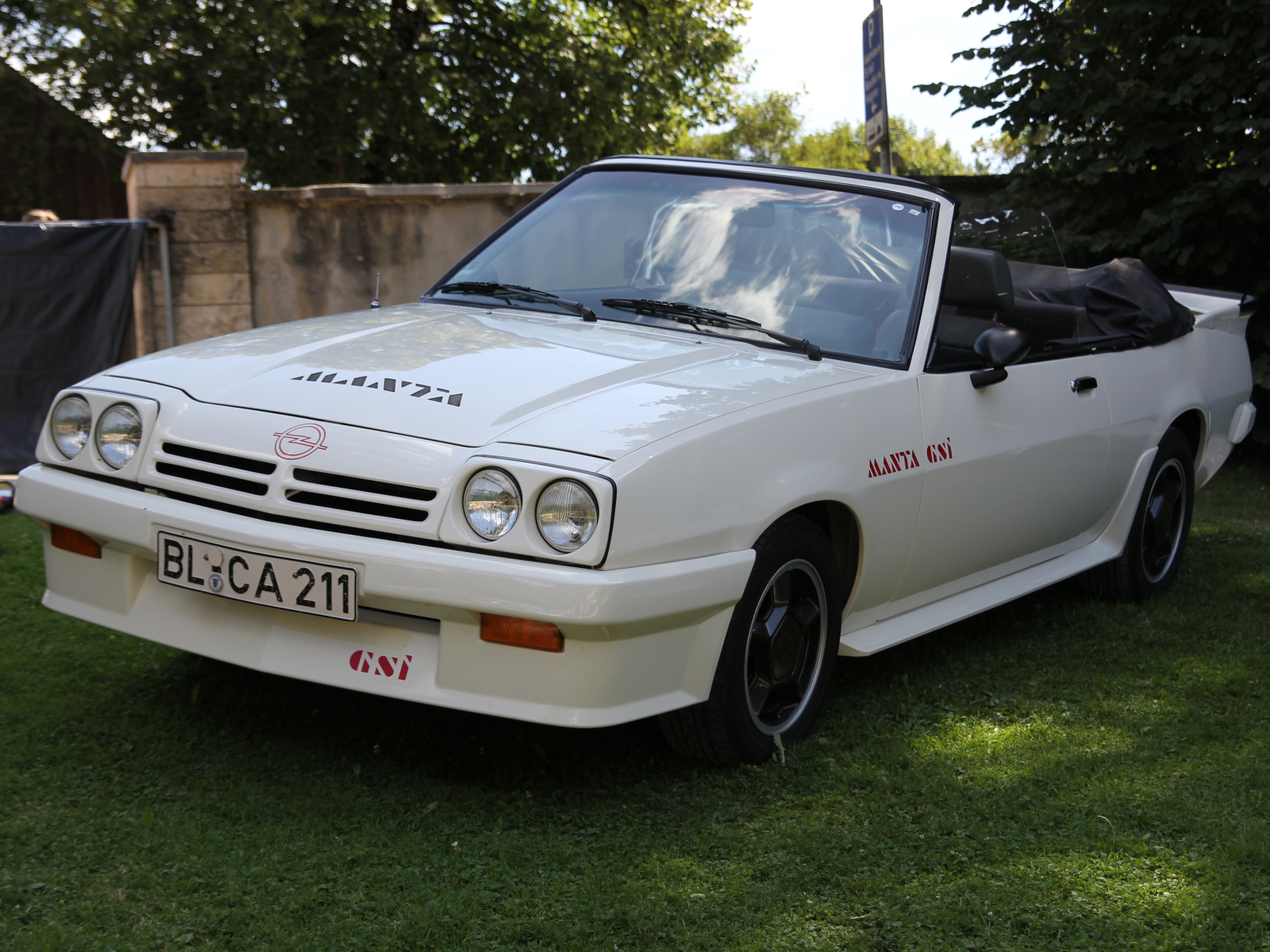 Opel Manta B GSI Cabriolet